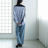 Vネックニットカーディガン レディース レイヤード風 | mili an deni | 詳細画像18 