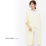 レモネード | UVドルマン5分袖ロングカーディガン レディース UV | mili an deni