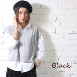 ブラック | ウール混 ベレー帽 パイピング | mili an deni