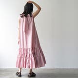前後2WAYリボンタイワンピース ビッグリボン ティアード | mili an deni | 詳細画像11 
