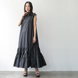 前後2WAYリボンタイワンピース ビッグリボン ティアード | mili an deni | 詳細画像21 