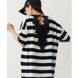 ワイドボーダー | バックレース ボーダー ワンピース | mili an deni
