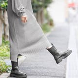セーラーカラージップニットワンピース 畔編み ボリューム袖 | mili an deni | 詳細画像22 