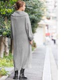 セーラーカラージップニットワンピース 畔編み ボリューム袖 | mili an deni | 詳細画像23 