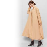 フレアシャツワンピース スタンドカラー バックタック | mili an deni | 詳細画像12 