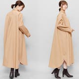 フレアシャツワンピース スタンドカラー バックタック | mili an deni | 詳細画像13 