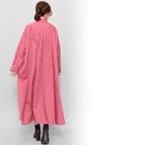 フレアシャツワンピース スタンドカラー バックタック | mili an deni | 詳細画像14 