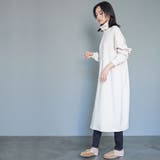 裏起毛バックスリットワンピース タートルネック スウェット | mili an deni | 詳細画像20 