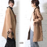 フェイクウールロングチェスターコート | mili an deni | 詳細画像10