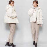 ボリュームフェイクダウンジャケット ジャンパー 長袖 | mili an deni | 詳細画像7