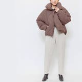 ビッグダイヤキルト中綿ジャケット ミドル丈 無地 | mili an deni | 詳細画像17