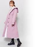 ニットモッサセーラーカラーコート チェスター 長袖 | mili an deni | 詳細画像8 