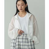 アイボリー | シアーブルゾン レディース ショート丈 | mili an deni