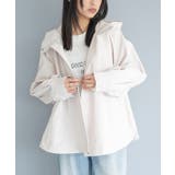 アイボリー | バックチュールショートトレンチコート チュール ヨーク | mili an deni