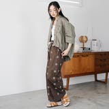 裾ギャザーミリタリーシャツ ブルゾン ライトアウター | mili an deni | 詳細画像16 