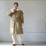 ケープフードダウンコート ダウンジャケット ファー | mili an deni | 詳細画像20 