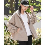 グレージュ | ラッシュガードパーカー UVカット 吸水速乾 | mili an deni