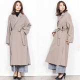 BIGコート サイドスリット フェイクウール | mili an deni | 詳細画像12 