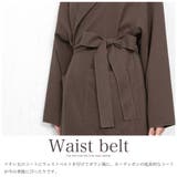 BIGコート サイドスリット フェイクウール | mili an deni | 詳細画像8 