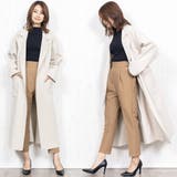 BIGコート サイドスリット フェイクウール | mili an deni | 詳細画像10 