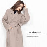 BIGコート サイドスリット フェイクウール | mili an deni | 詳細画像11 