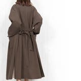 BIGコート サイドスリット フェイクウール | mili an deni | 詳細画像18 