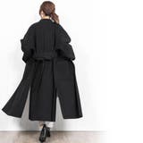BIGコート サイドスリット フェイクウール | mili an deni | 詳細画像20 