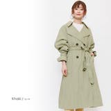 カーキ | キャンディスリーブ BIGトレンチコート スプリングコート | mili an deni