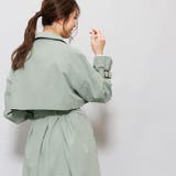 キャンディ袖前後ヨーク切替トレンチコート スプリングコート レディース | mili an deni | 詳細画像11