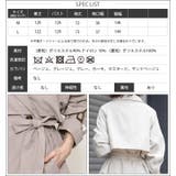 キャンディ袖前後ヨーク切替トレンチコート スプリングコート レディース | mili an deni | 詳細画像21
