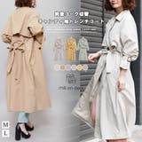 キャンディ袖前後ヨーク切替トレンチコート スプリングコート レディース | mili an deni | 詳細画像1