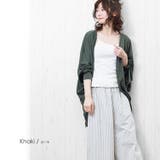 カーキ | UVカット ドルマンカーディガン M | mili an deni