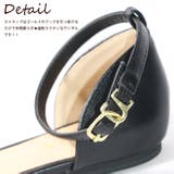 サンダル ストラップ ポインテッドトゥ | mili an deni | 詳細画像8