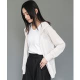 杢ベージュ | UV＆吸水速乾ジップアップパーカー UVカット 吸水速乾 | mili an deni