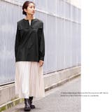 レースセーラーカラーブラウス サイドスリット 長袖 | mili an deni | 詳細画像8