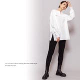 レースセーラーカラーブラウス サイドスリット 長袖 | mili an deni | 詳細画像13