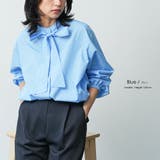 リボンタイブラウス バルーンスリーブ 長袖 | mili an deni | 詳細画像19 