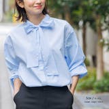 リボンタイブラウス バルーンスリーブ 長袖 | mili an deni | 詳細画像34 