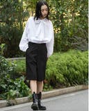 リボンタイブラウス バルーンスリーブ 長袖 | mili an deni | 詳細画像11 