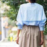 レースセーラーカラーブラウス サイドスリット 長袖 | mili an deni | 詳細画像12 