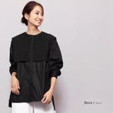 レースセーラーカラーブラウス サイドスリット 長袖 | mili an deni | 詳細画像14 