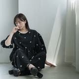 花柄刺繍 パイピングブラウス レディース | mili an deni | 詳細画像20