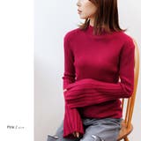 フレアスリーブハイネックプルオーバーTシャツ カットソー 長袖 | mili an deni | 詳細画像13