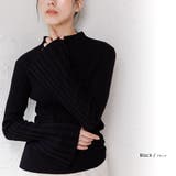 フレアスリーブハイネックプルオーバーTシャツ カットソー 長袖 | mili an deni | 詳細画像16