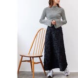 フレアスリーブハイネックプルオーバーTシャツ カットソー 長袖 | mili an deni | 詳細画像22