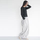 フラッフィーシアー袖シャーリングトップス クルーネック 柔らか素材 | mili an deni | 詳細画像19