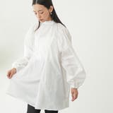 フロントツータックプルオーバー ブラウス 長袖 | mili an deni | 詳細画像9 