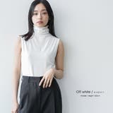 UVカット タートルネック ノースリーブ | mili an deni | 詳細画像6 