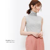 UVカット タートルネック ノースリーブ | mili an deni | 詳細画像27 