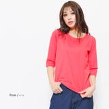 ローズ | 5分袖Tシャツ 新色追加 M | mili an deni